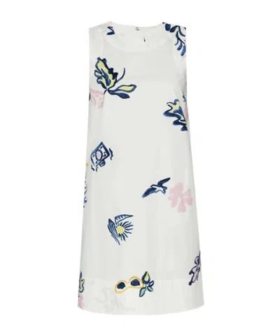 Marella Flared Poplin Dress