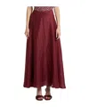 Marella Flared Skirt In Brown