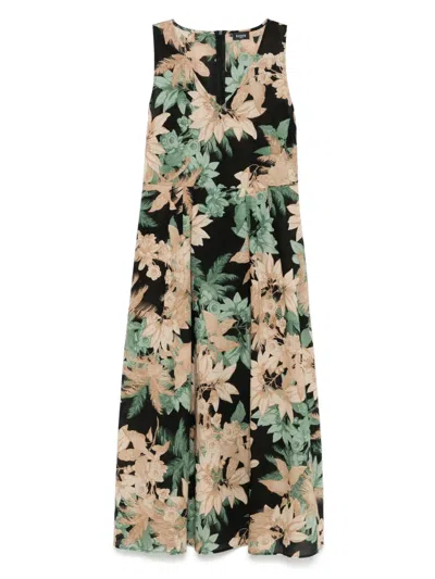 Marella Floral-print Midi Dress