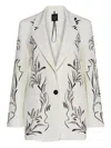 Marella Art.365 Luciana Printed Blazer In White