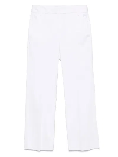 Marella Footing Trousers In White