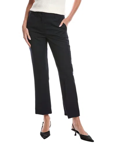 Marella Gargano Wool-blend Trouser In Black