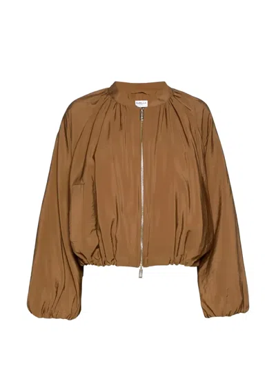 MARELLA GATHERED BOMBER JACKET