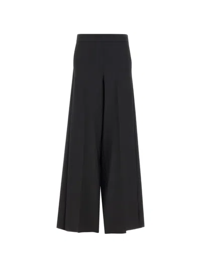 Marella Ghinea Palazzo Trousers In Black