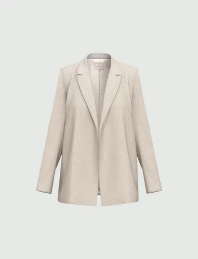 Marella Grey Viscose Jacket In Neutral