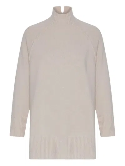 Marella High-neck Jumper In Neutral
