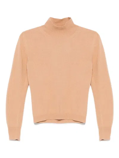 Marella High-neck Sweater In Orange