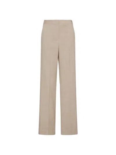 Marella High-waisted Trousers In Multi
