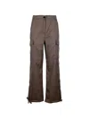 Marella Houndstooth-pattern Trousers In Brown