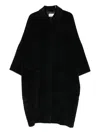 Marella Icam Single-breasted Coat In Black