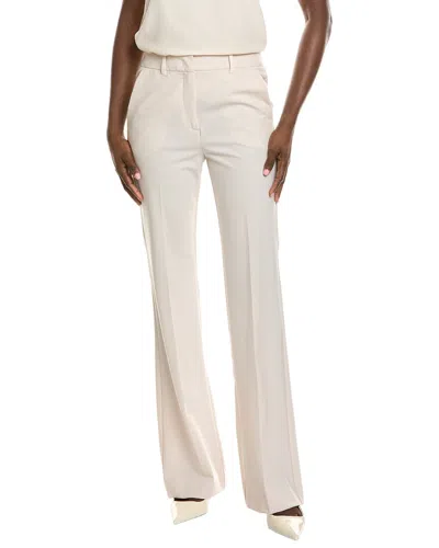 Marella Iceland Wool-blend Trouser In White
