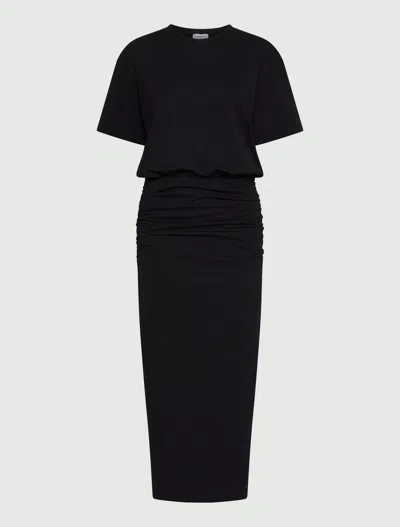 Marella Ileana Jersey Dress In Black