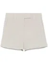 Marella Belt Loop Shorts In Gray