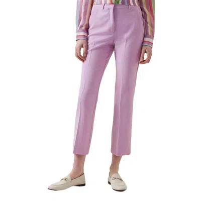 Marella India Pant In Lilac In Blue