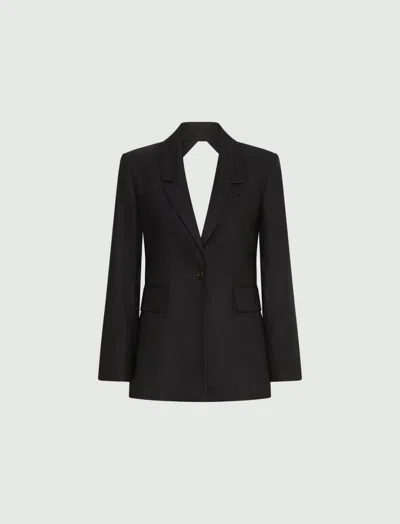 Marella Jacket With Blue Black Woman