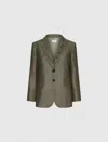 Marella Jacket Woman Kaki In Gray