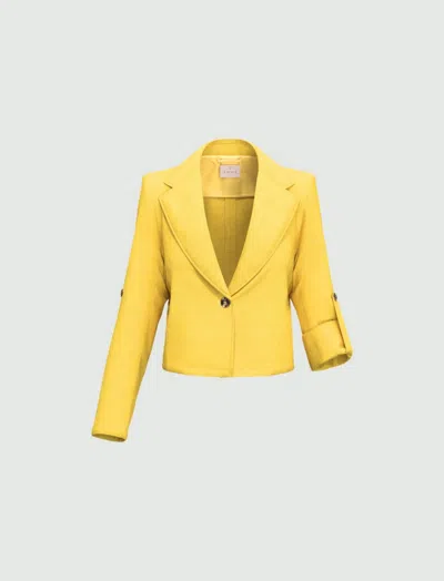 Marella Jacket Woman Mustard In Yellow