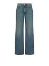 Marella Low-rise Wide-leg Jeans In Blue