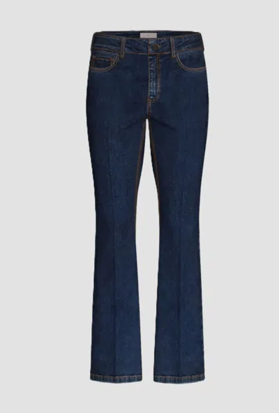 Marella Jeans Slim Flare Woman Blue