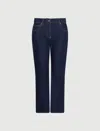 Marella Jeans Woman Blue Night In Blue