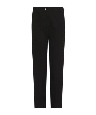Marella Jersey Chino Trousers - Black