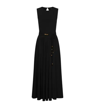 Marella Jersey Embellished Maxi Dress In Black