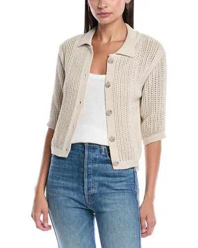 Marella Jersey Jacket In Neutral