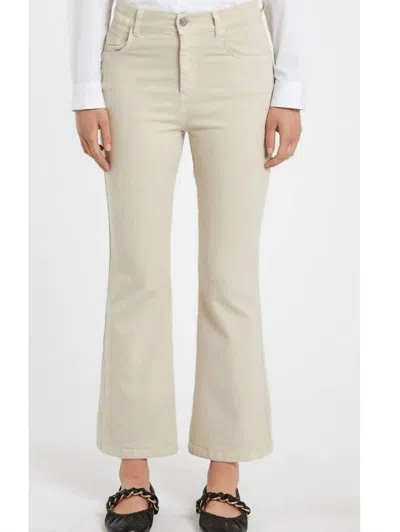 Marella Kerry Jeans In Sand In White