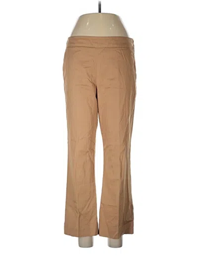 Pre-owned Marella Khaki Pant In Tan