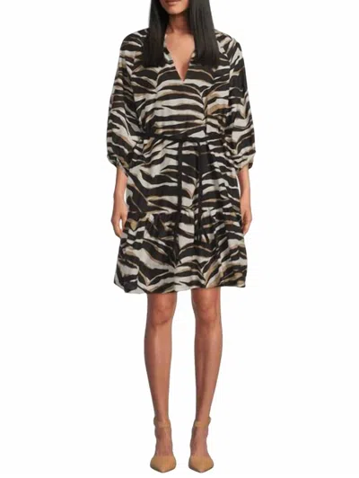 Marella Kiens Dress In Black Multi
