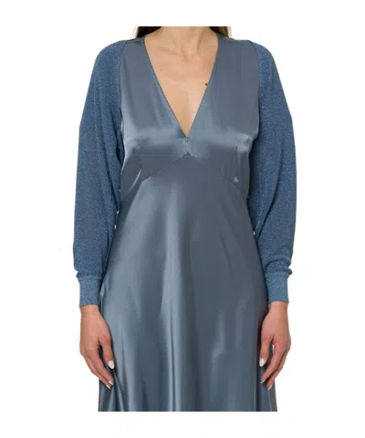 Marella Knitted Cardigan In Blue