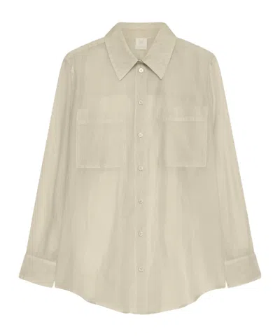 Marella Lapel Long Sleeve Shirt