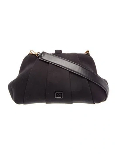 Pre-owned Marella Leather Shoulder Bag In Black