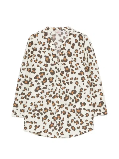 Marella Leopard-print Shirt In Brown
