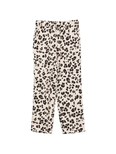 Marella Leopard-print Trousers In Multi