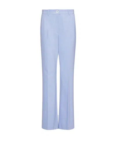 Marella Light Blue Jersey Trousers