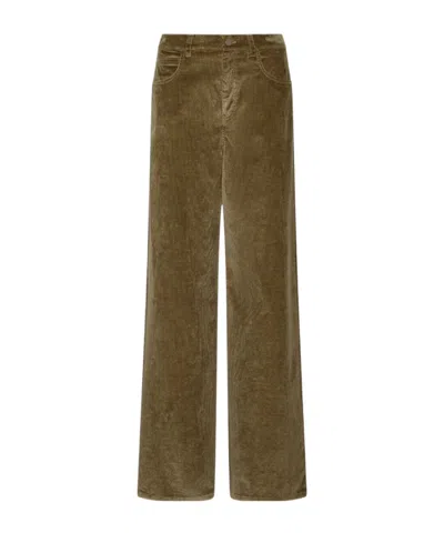 Marella Logo Casual Pants In Gray