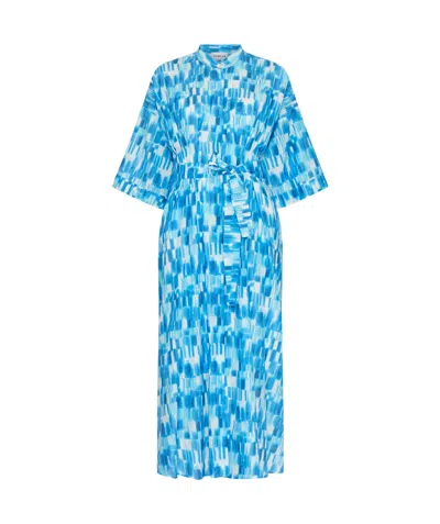 Marella Long Shirt Skirt In Gold