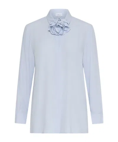 Marella Long Sleeve Shirt In Blue
