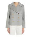 Marella Long-sleeved Jacket In Gray