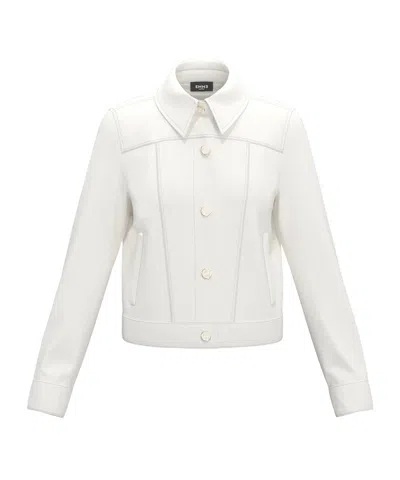 Marella Long-sleeved Jacket In White