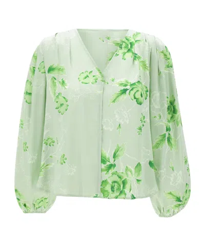 Marella Long-sleeved Shirt In Green
