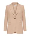 Marella Banfy Blazer In Light Brown In Nude