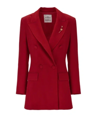 MARELLA X EMILY RATAJKOWSKI WAISTED BLAZER