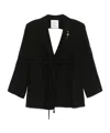 Marella X Emily Ratajkowski Blazer Mit Cut-out In Black