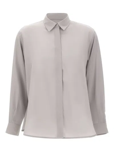 Marella Long-sleeves Shirt In Gray