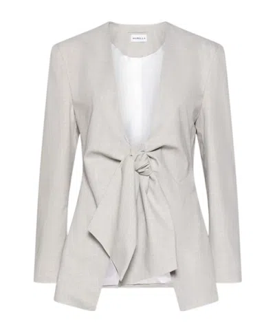 Marella Long-sleeve Jacket In Gray