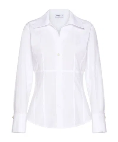 Marella Long-sleeved Shirt In White