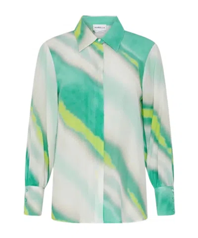Marella Luisa Blouse In Green