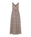 Marella Lurex Beach Dress In Bronze